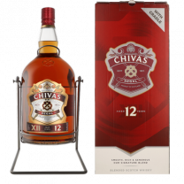 Chivas Regal 12 Years 4,5L Giftbox + houder