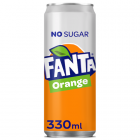 Fanta Orange ZERO NL Blik 24x33cl