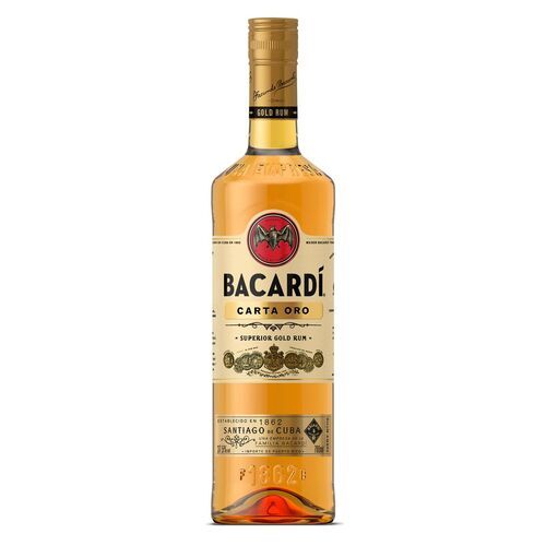 Bacardi Carta Oro Gold 70cl kopen? Bestel bij Horecagoedkoop