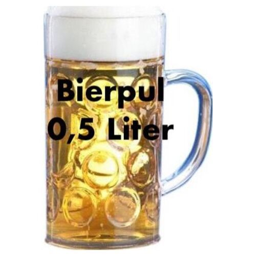 Onbreekbaar Bierpul klein inkopen? Check Horecagoedkoop.nl