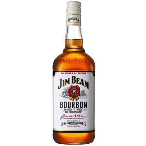 Staat Inspecteren helder Jim Beam fles 1L kopen? Bestel op Horecagoedkoop.nl